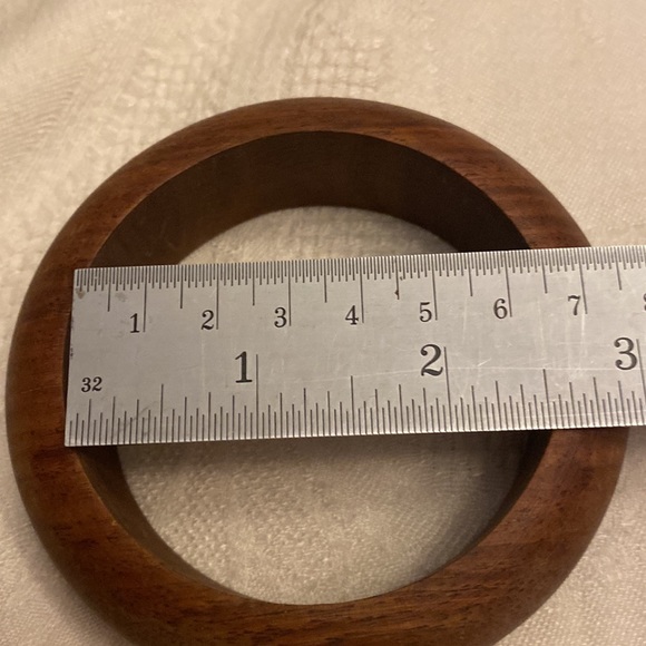 Wooden bangle bracelet. Not adjustable Vintage - Picture 11 of 11